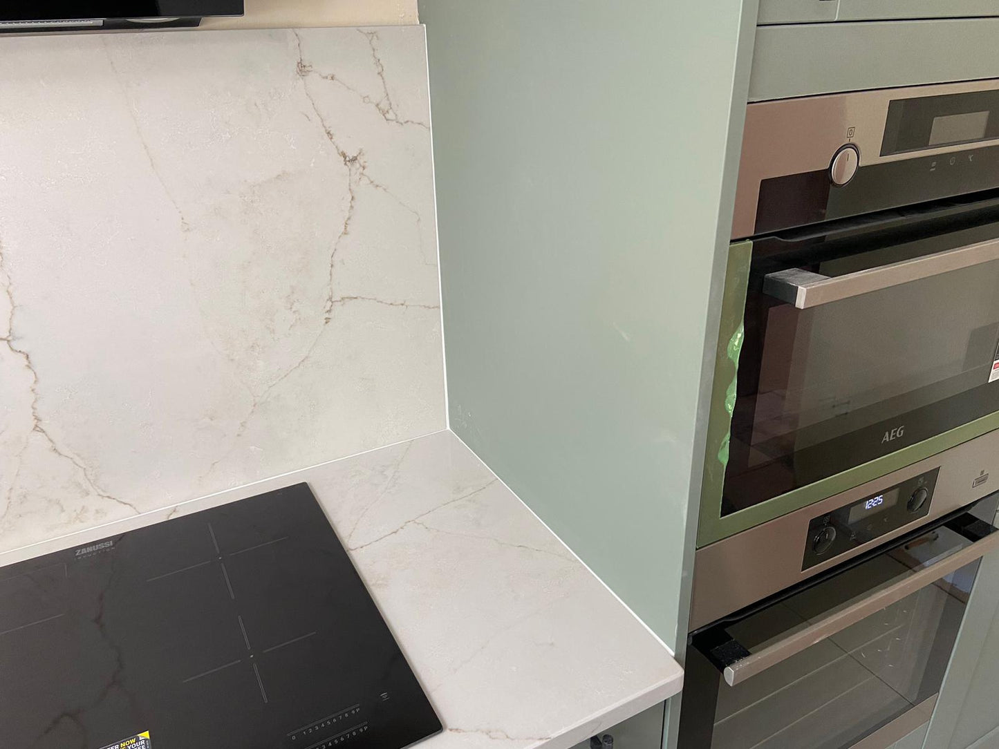 BQS Capri marble effect Quartz kitchen worktops
