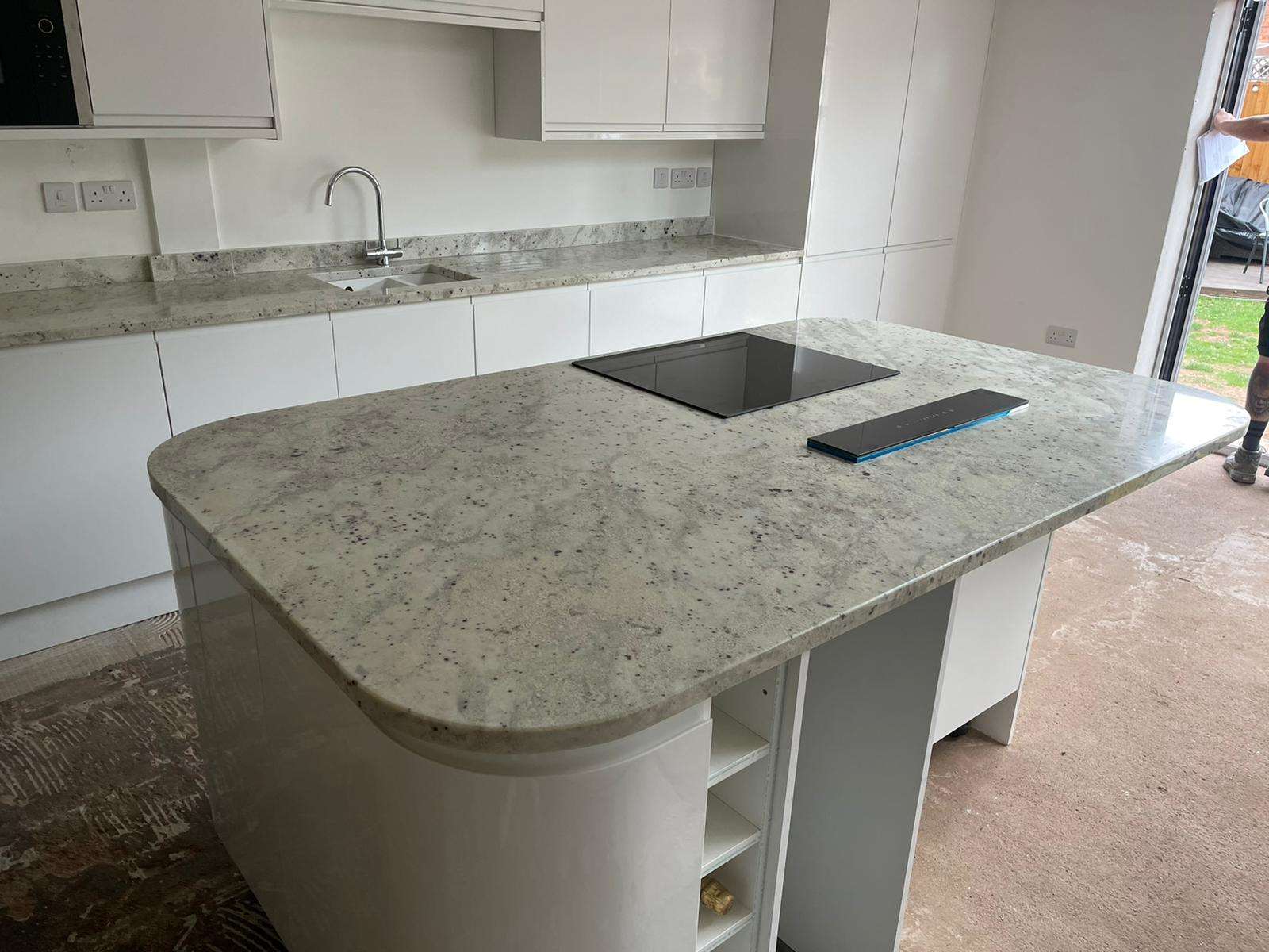 Andromeda Grey Granite Kitchen Worktops
