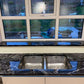 Silver waves black and white granite kitchen worktops
