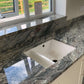 Branco Piracema grey granite kitchen worktops