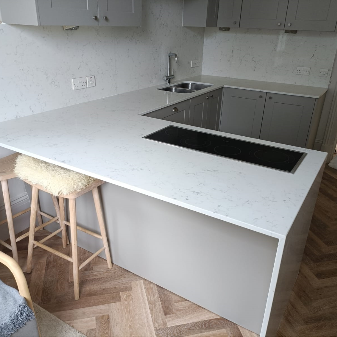 PQS Carrara White Quartz