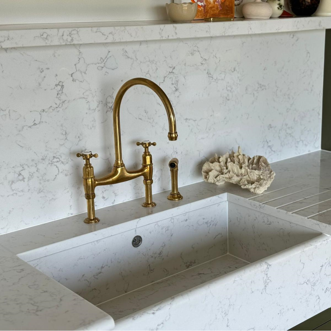 PQS Carrara White Quartz with Smoky Grey Veins | Purple – purplegranite