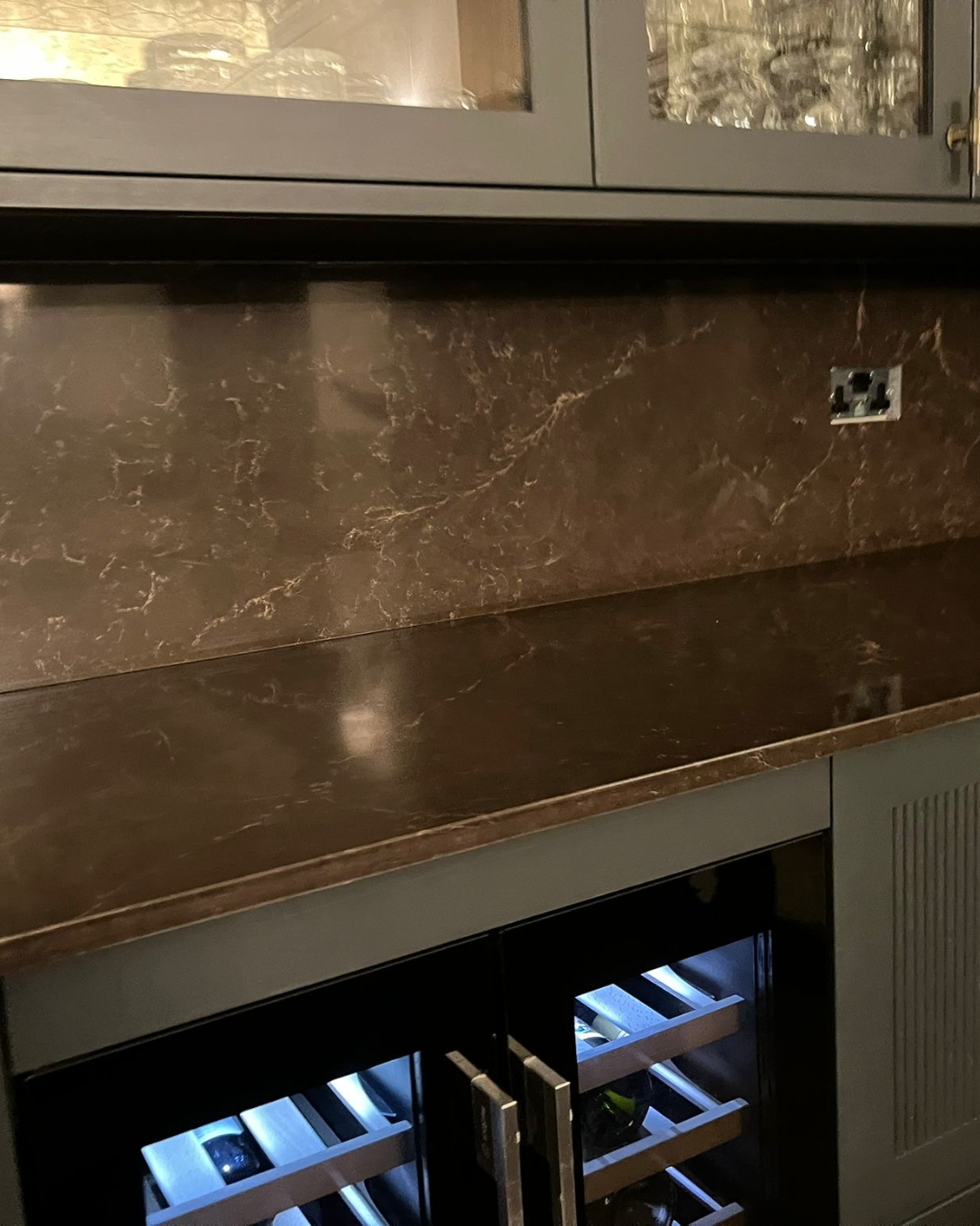 Silestone Château Brown