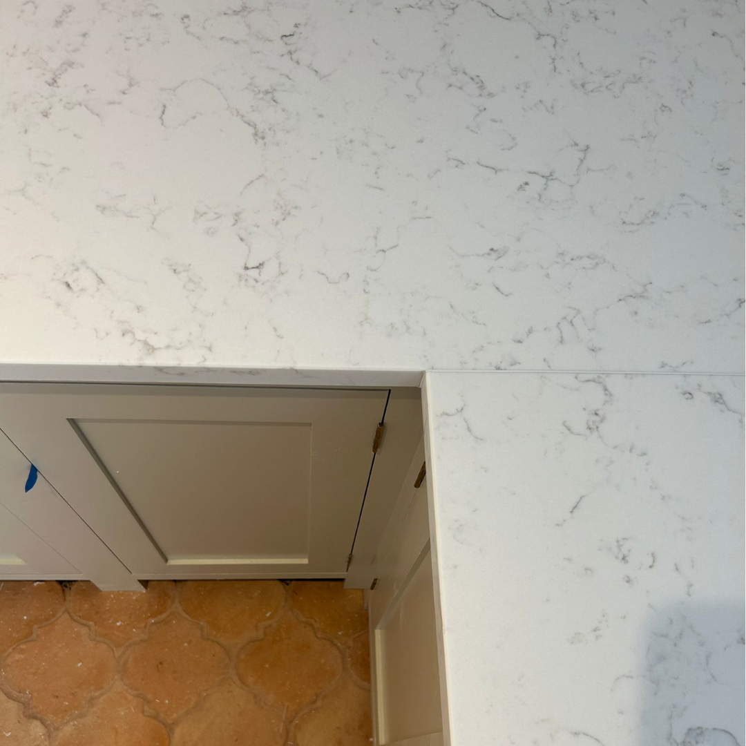 PQS Carrara White Quartz with Smoky Grey Veins | Purple – purplegranite
