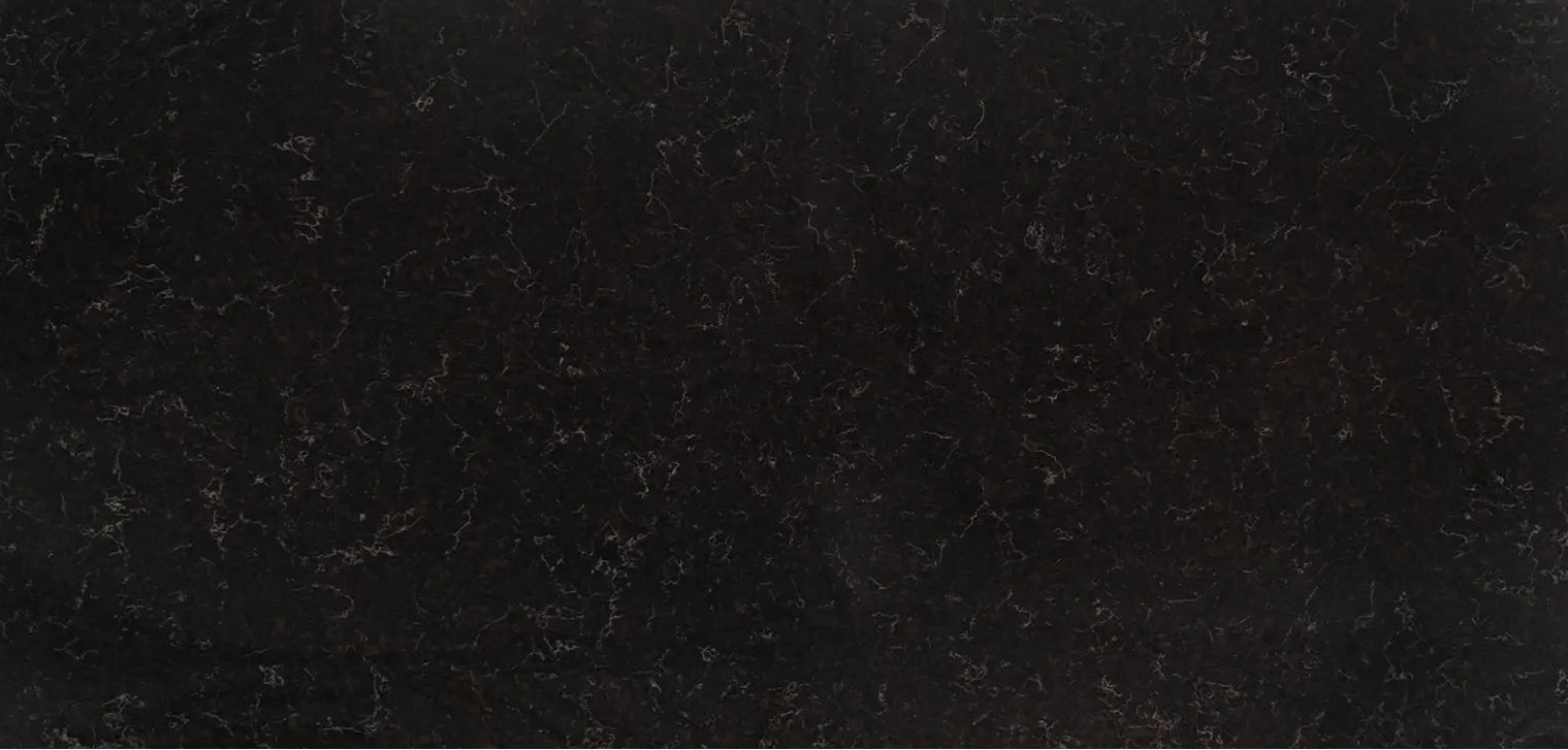 Java Chip Quartz Java Black Silica-Free Quartz Worktops | Unistone UniQ