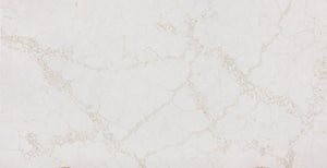 PQS Statuario Gold quartz worktop (equivalent to Minerox Calacatta Gold Superior)