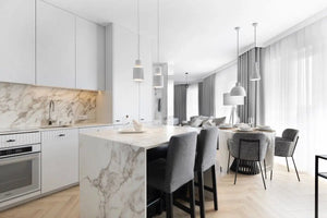 Uniceramica Arabescato Calacatta Kitchen worktops