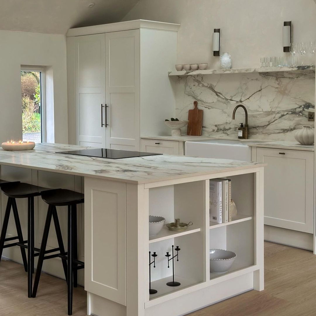 Uniceramica Marmo Antico porcelain kitchen worktops