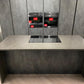 Unistone Tartufo dark grey quartz kitchen worktops