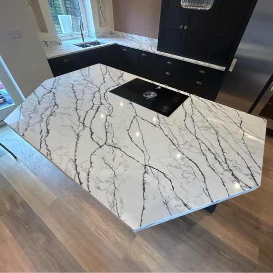 PQS Belgravia Heavily Veined Quartz | Purple – purplegranite